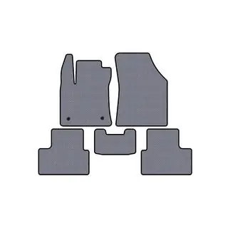 Rubber Floor Mats Carsuit (SD, Gray) photo 1