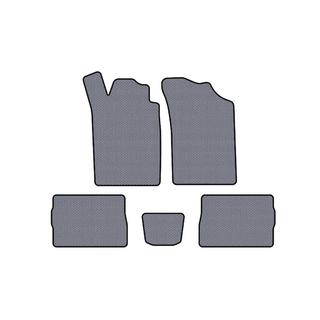 Rubber Floor Mats Carsuit (SD, Gray) Renault Symbol 1999-2008 photo 1