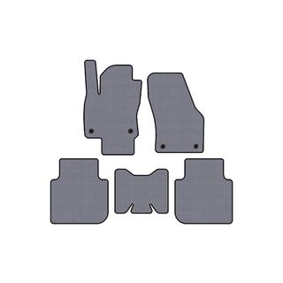 Rubber Floor Mats Carsuit (5-Seater/Automatic, Grey) Skoda Kodiaq 2016-2023 photo 1