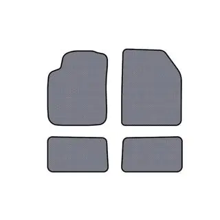 Rubber Floor Mats Carsuit (Gray) photo 1