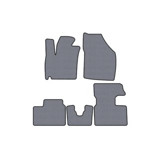 Rubber floor mats Carsuit (2016-2020, HB, gray) Suzuki Ignis 2016- photo 1