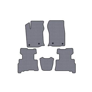 Rubber floor mats Carsuit (2 rows, 2014-2024, 7-seater, gray) Toyota 4Runner 2009-2024 photo 1