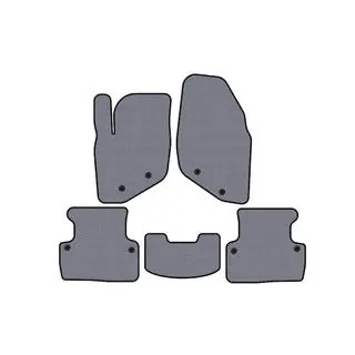 Rubber Floor Mats Carsuit (Gray) photo 1