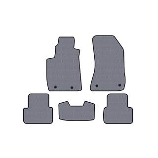 Rubber Floor Mats Carsuit V-2 (Gray) Alfa Romeo 159 2005–2011 photo 1