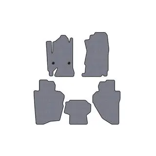 Rubber Floor Mats Carsuit (Gray) photo 1