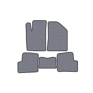Rubber Floor Mats Carsuit (Gray) photo 1