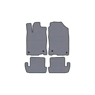 Rubber Floor Mats Carsuit (Gray) photo 1