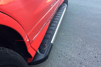 Ford Kuga/Escape 2013-2019 Side Steps RedLine V1 (2 pcs, Aluminum) photo 1