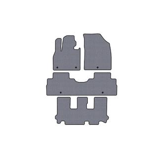 Rubber floor mats Carsuit (3 rows, 8-seater, gray) Hyundai Palisade 2018-2025 photo 1