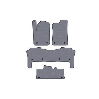 Rubber floor mats Carsuit (3 rows, gray) Infiniti QX56 2010-2013 photo 1
