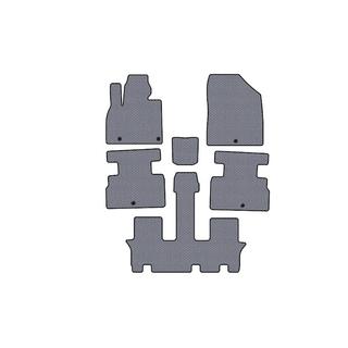 Rubber Floor Mats Carsuit (3 Rows, 7-Seater, Grey) photo 1