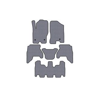 Rubber floor mats Carsuit V1 (3 rows, grey, 2010-2014) Nissan Pathfinder R51 2005-2014 photo 1
