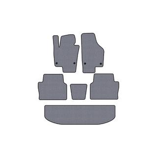 Rubber floor mats Carsuit (3 rows, gray) Seat Alhambra 2010- photo 1