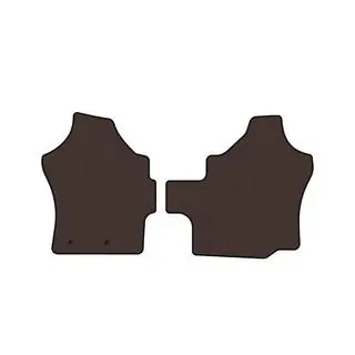 Rubber Floor Mats Carsuit (Brown) photo 1