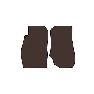Rubber Floor Mats Carsuit (Brown) Nissan 350Z 2002-2009 photo 1