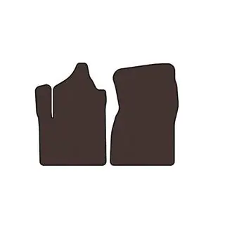 Rubber Floor Mats Carsuit (Brown) photo 1