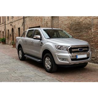 Side Steps Allmond Black (2 pcs, Aluminum) Ford Ranger 2011–2022 photo 1