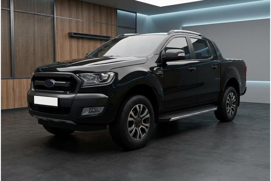 Ford Ranger 2011–2022 Side Steps Fullmond (2 pcs, aluminum) Image