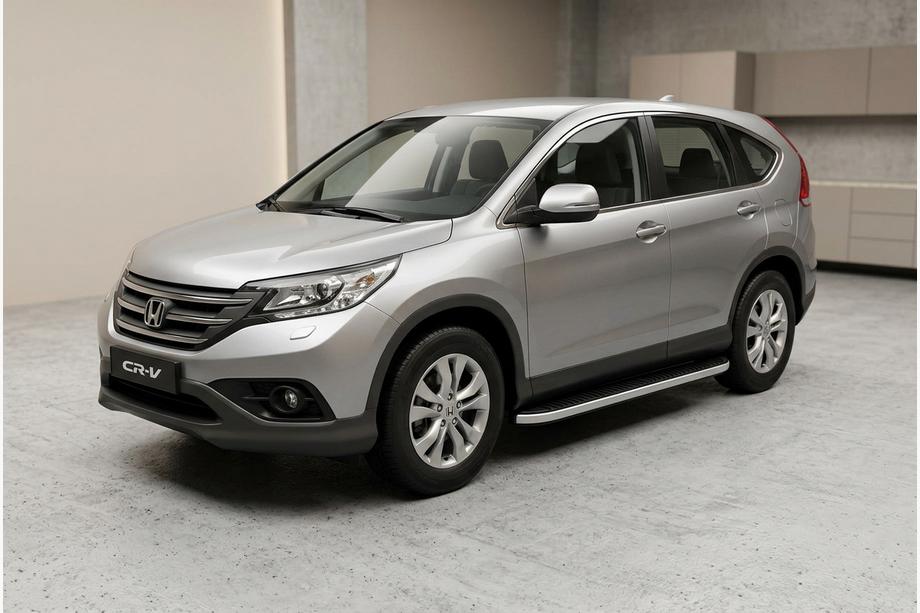 Honda CRV 2012-2016 Side Steps Tayga Grey (2 pcs, Aluminum) Image