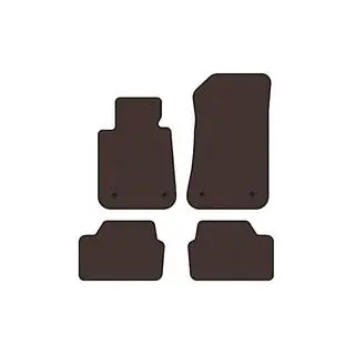 Rubber Floor Mats Carsuit (Brown) photo 1