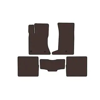 Rubber Floor Mats Carsuit (brown) photo 1