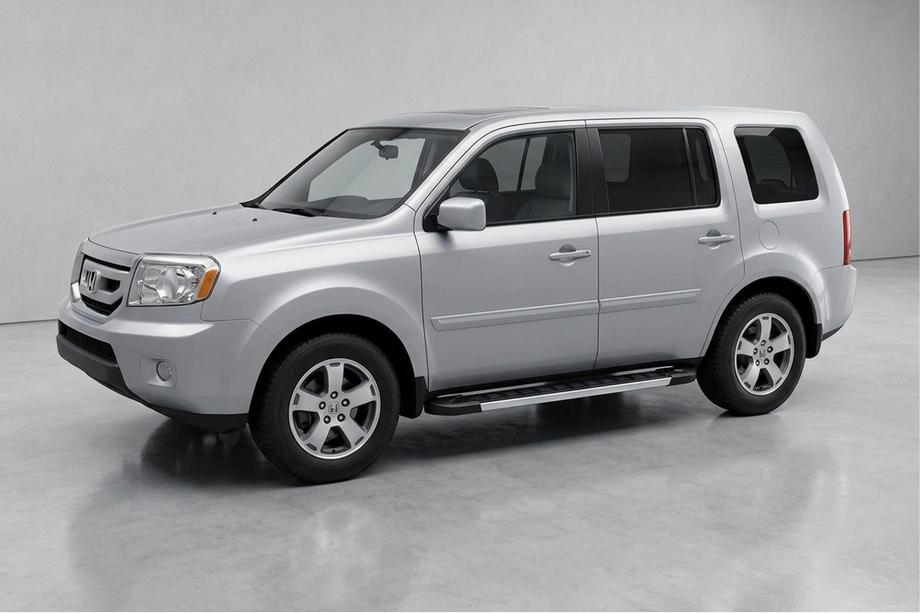 Honda Pilot 2008-2015 Side Steps RedLine V1 (2 pcs, Aluminum) Photo 1