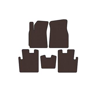 Rubber floor mats Carsuit (2009-2013, brown) Chery Tiggo 1 2005-2016 photo 1
