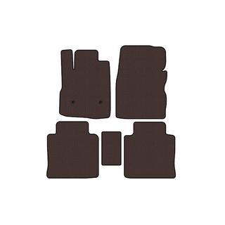 Rubber floor mats Carsuit (2009-2015, brown) Chevrolet Equinox 2009-2016 photo 1