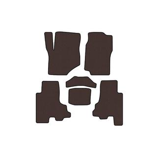 Rubber Floor Mats Carsuit (Brown) Chevrolet Trailblazer 2002-2012 photo 1