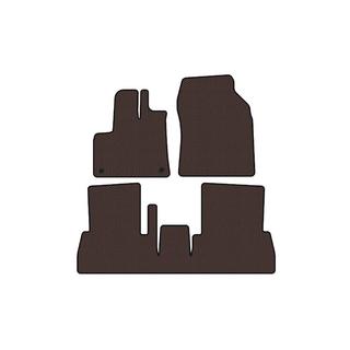 Rubber floor mats Carsuit (manual transmission, brown) Citroen Berlingo/Multispace 2018- photo 1