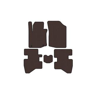 Rubber floor mats Carsuit (HB, brown) photo 1