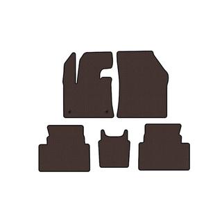 Rubber floor mats Carsuit (Floor-mounted accelerator, brown) Citroen C5 Aircross 2017-2025 photo 1
