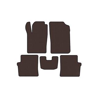 Rubber floor mats Carsuit (HB, 5-door, brown) photo 1