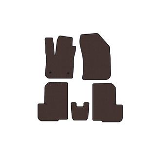 Rubber floor mats Carsuit (2 rows, 7-seater, brown) Dacia Lodgy 2012-2022 photo 1