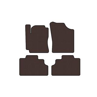 Rubber Floor Mats Carsuit (SD, Brown) Geely CK-2 2008-2016 photo 1