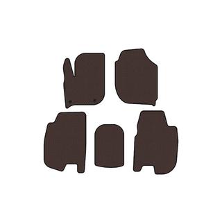 Rubber floor mats Carsuit (HB, brown) Honda FIT/Jazz 2014–2020 photo 1