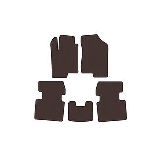 Rubber Floor Mats Carsuit (Brown) Hyundai Sonata NF 2004-2009 photo 1