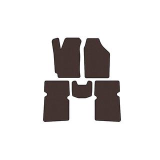 Rubber Floor Mats Carsuit (SD, Brown) JAC J5 2011-2019 photo 1
