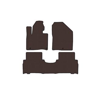 Rubber floor mats Carsuit (2014-2018, 5-seater, brown) Kia Sorento III UM 2014-2020 photo 1