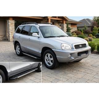 Side Steps RedLine V1 (2 pcs, Aluminum) Hyundai Santa Fe 1 2000-2006 photo 1