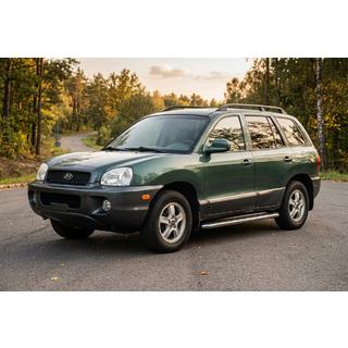 Side Steps Maydos V1 (2 pcs, Aluminum & Stainless Steel) Hyundai Santa Fe 1 2000-2006 photo 1