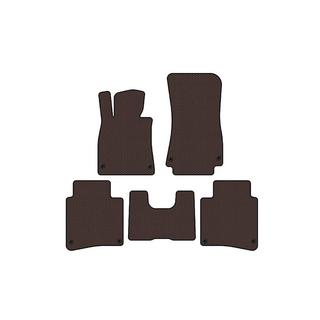 Rubber floor mats Carsuit (2017-2020, SD, Long wheelbase, brown) Mercedes S-class W222 2013-2022 photo 1