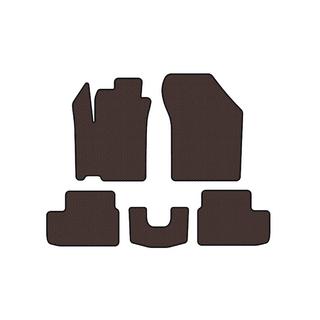 Rubber floor mats Carsuit (HB, brown) Opel Agila 2007-2015 photo 1