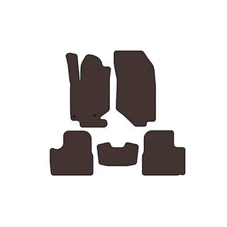 Rubber Floor Mats Carsuit (Brown) Peugeot 2008 2019- photo 1
