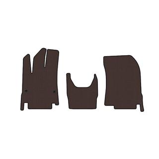 Rubber Floor Mats Carsuit (Brown) Peugeot Partner/Rifter 2019- photo 1