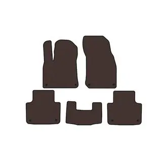 Rubber Floor Mats Carsuit (Brown) photo 1