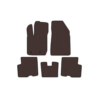 Rubber floor mats Carsuit (Front-wheel drive, brown) photo 1