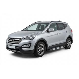 Side Steps Rainbow (2 pcs, Aluminum) Hyundai Santa Fe 3 2012-2018 photo 1