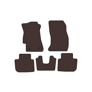 Rubber floor mats Carsuit (2011-2016, brown) Subaru XV 2011-2017 photo 1