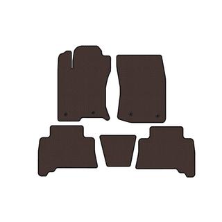 Rubber floor mats Carsuit (2009-2014, brown) Toyota 4Runner 2009-2024 photo 1